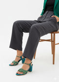 Emerald Grace Block Heel
